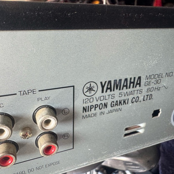 Yamaha GE-30 Natural Sound 10 Band Graphic Equalizer  used conditions - Picture 4 of 11